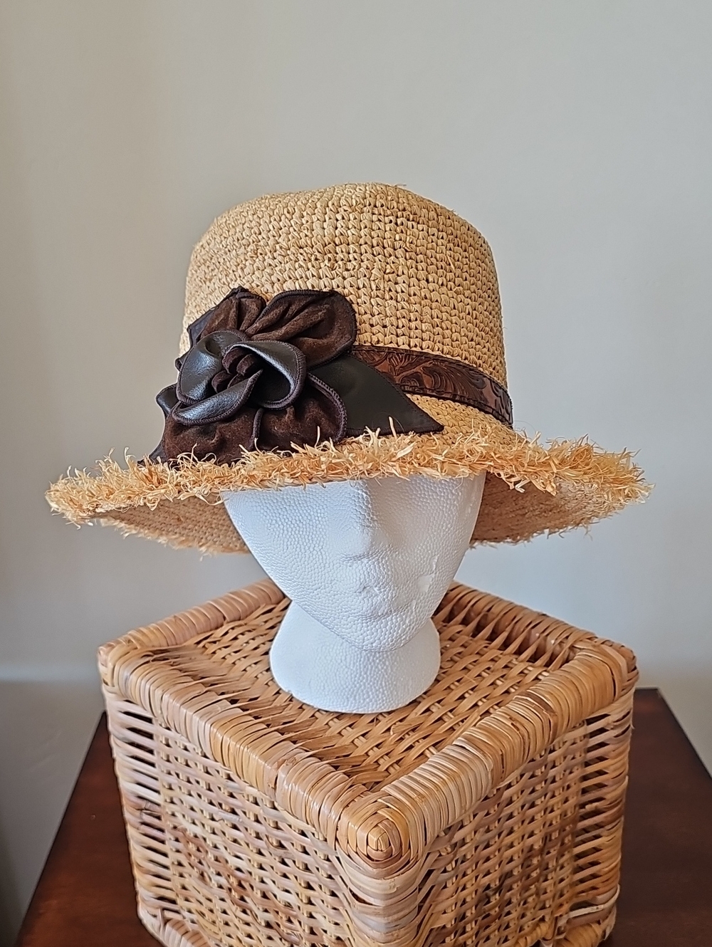 Toucan Collection Raffia Hat